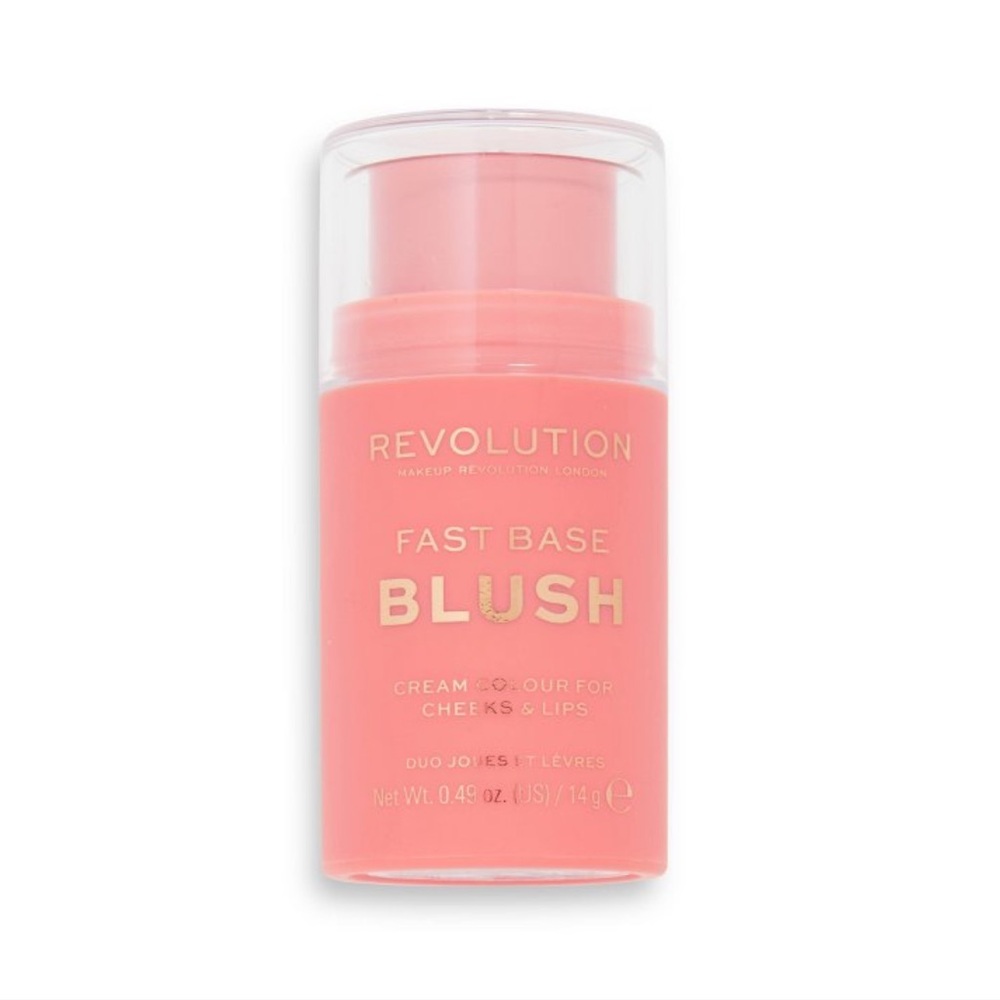 Peach Fast Base Blush Stick Makeup Revolution Cream Blush NEW NIP